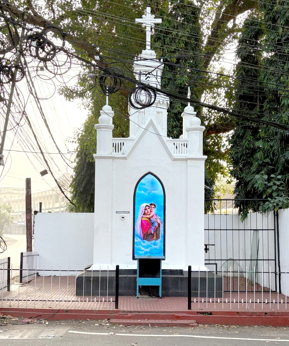 Left view of Shrine